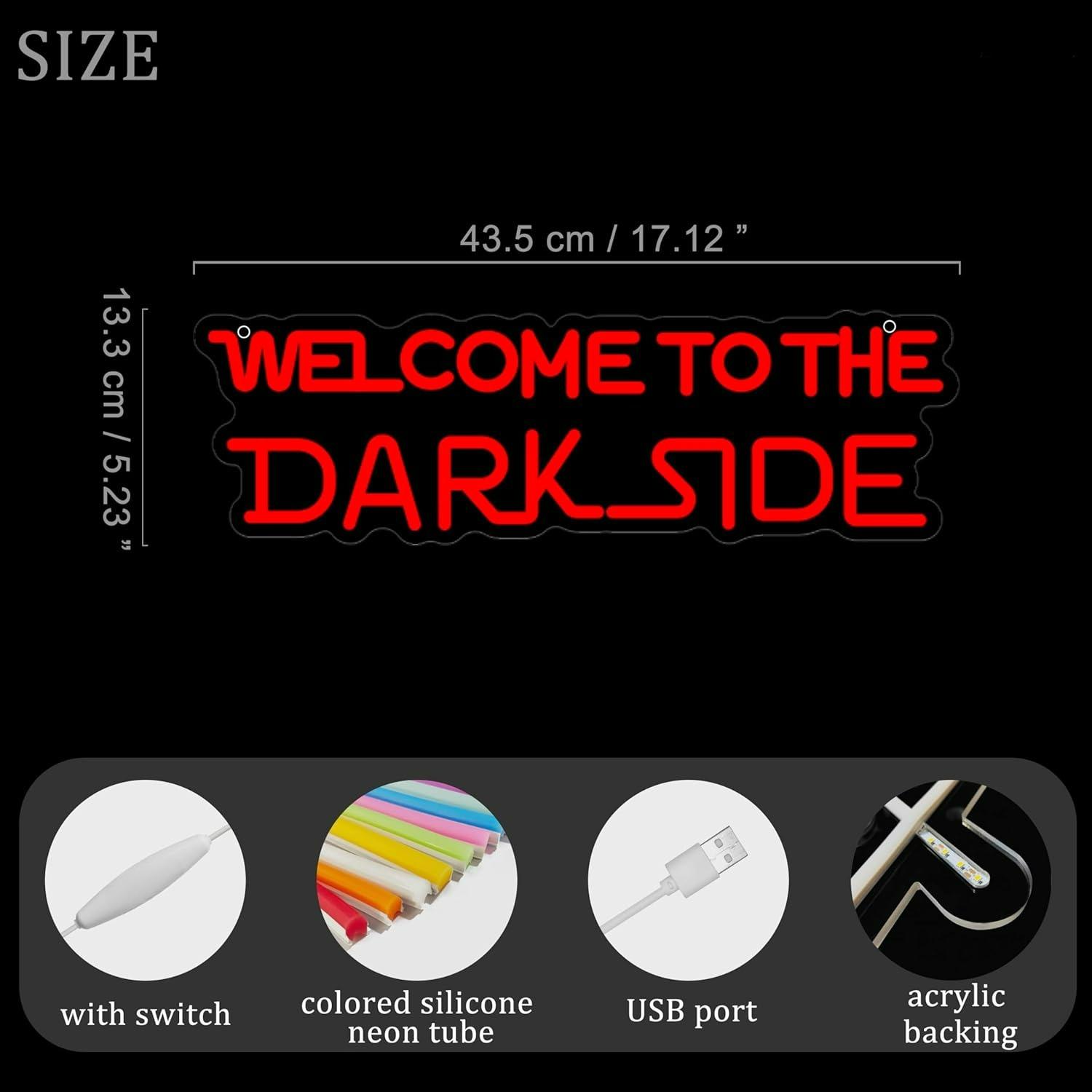 Letrero de Neón 'Welcome to th - Led Lighting Wall Decor reseña y precio