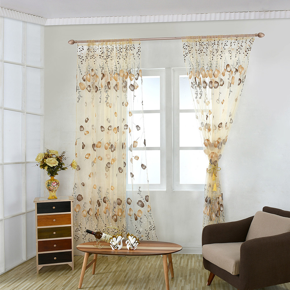 Cortinas de Tul Transparentes  - Kitchen Decor Lighting reseña y precio