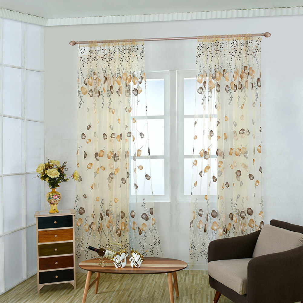 Cortinas de Tul Transparentes  - Kitchen Decor Lighting reseña y precio