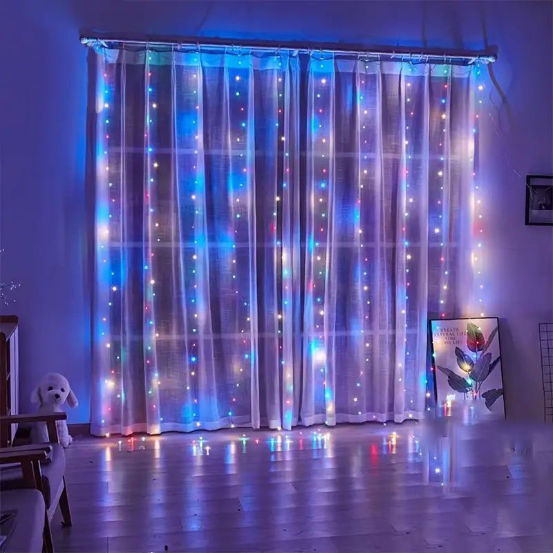 Luces LED USB para Cortina, Gu - Fairy Light Curtain reseña y precio