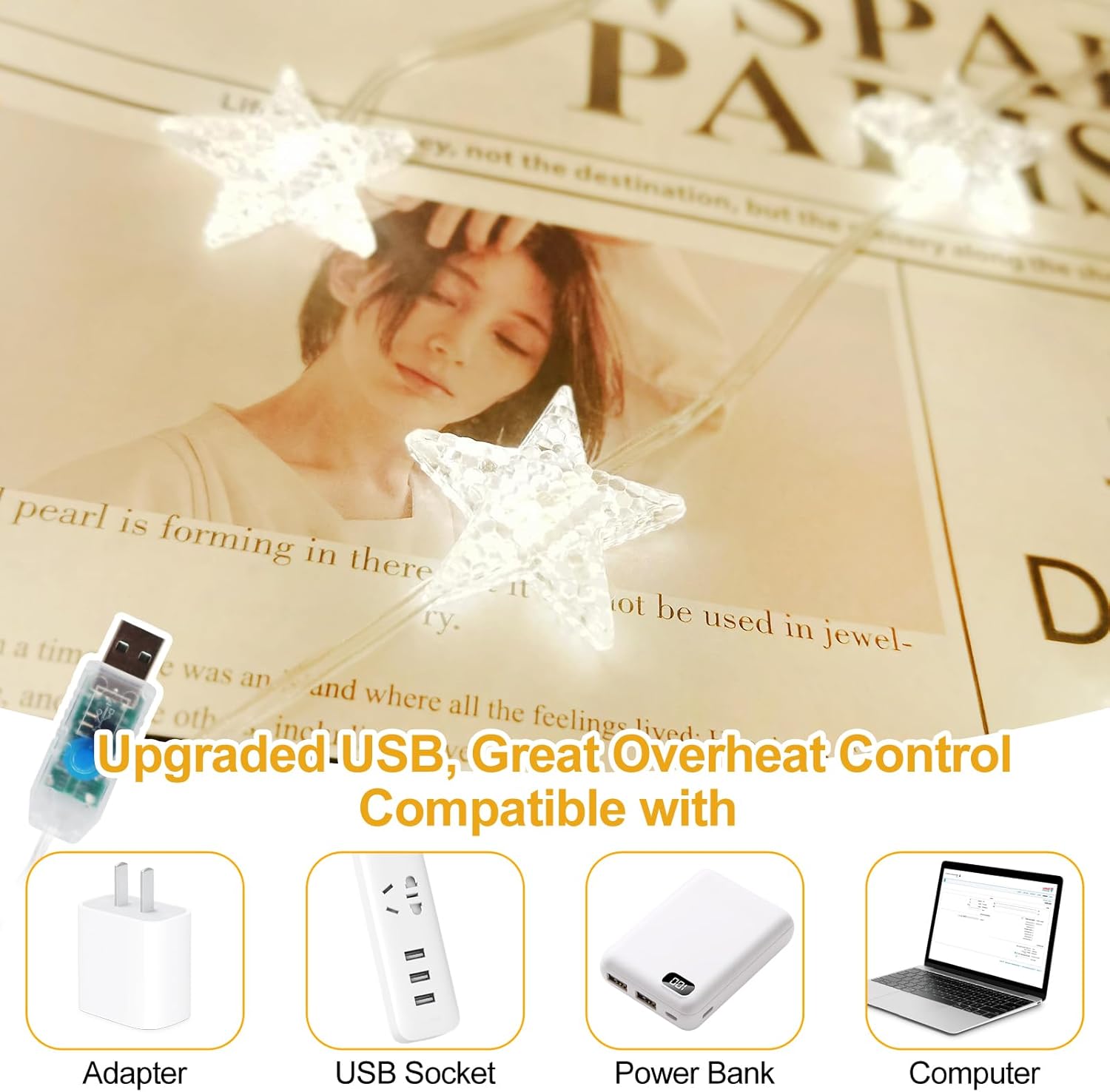 1pc 120 luces LED de cortina d - Fairy Light Curtain reseña y precio
