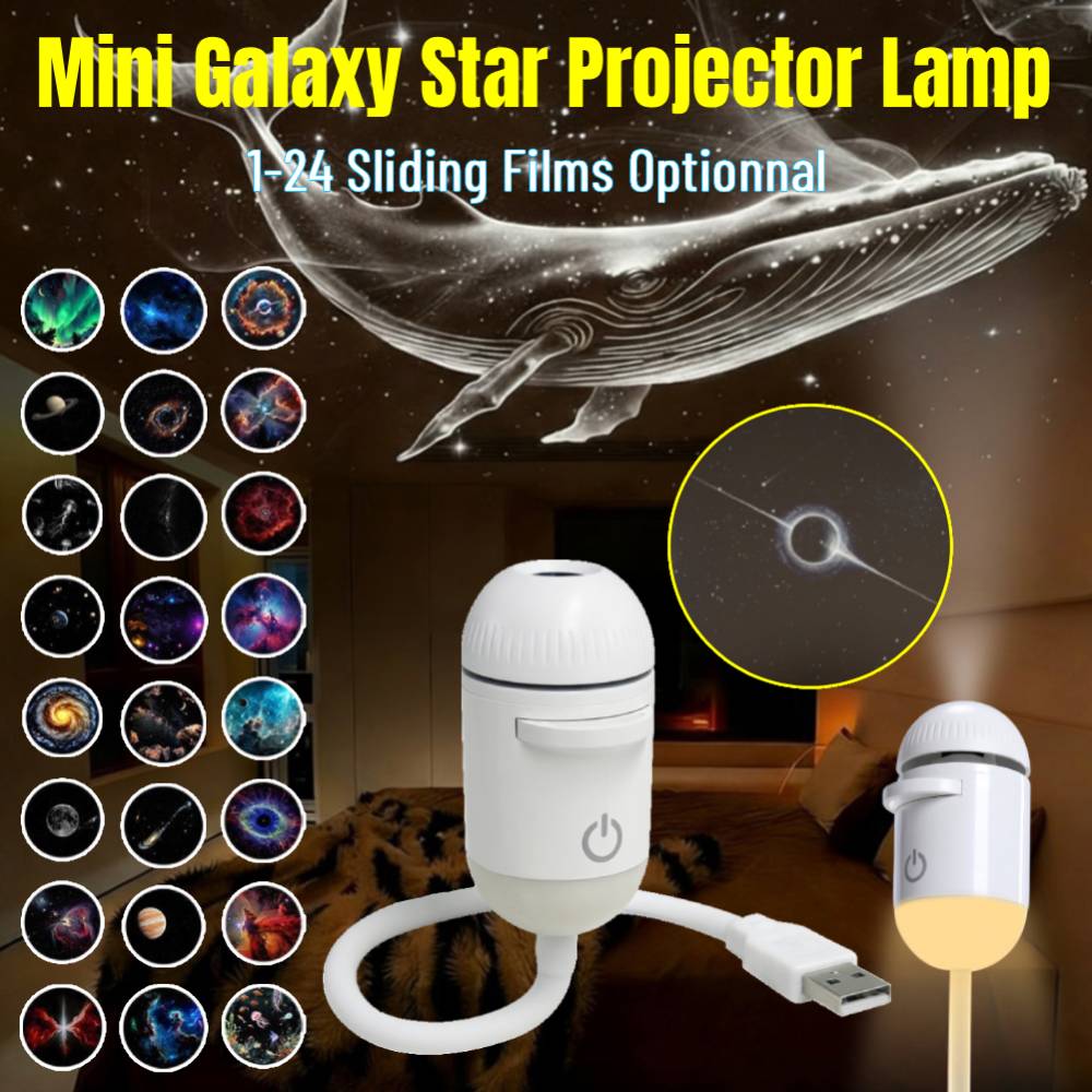 Mini Proyector de Luz Nocturna - Led Lighting Wall Decor reseña y precio