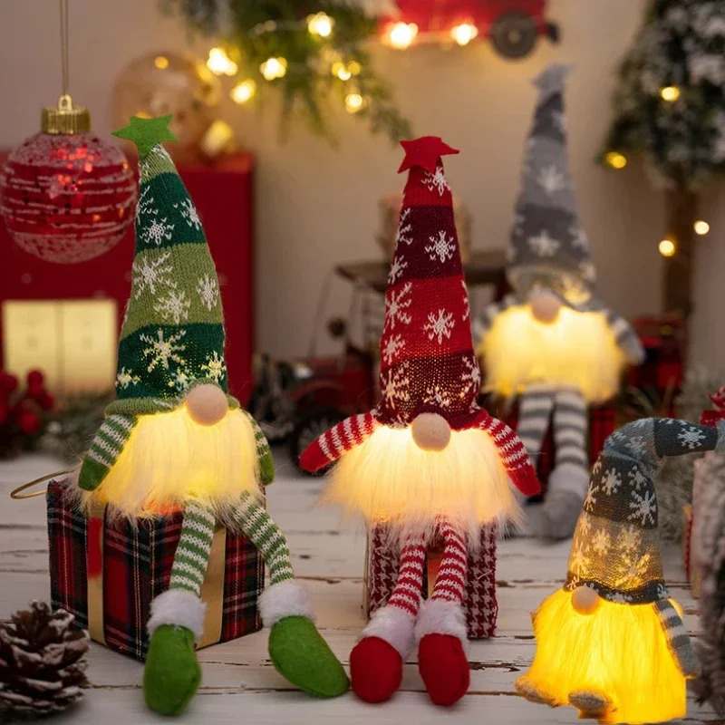 Adornos navideños de Gnomo sin - Pendant Lighting Christmas Decor reseña y precio