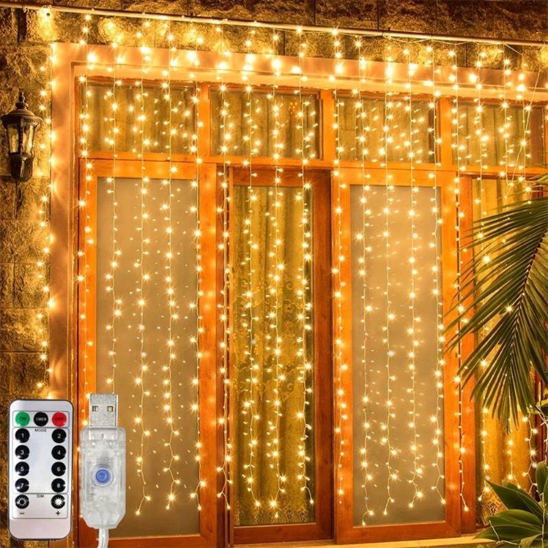 Guirnalda de Luces LED de 3/4/ - Fairy Light Curtain reseña y precio