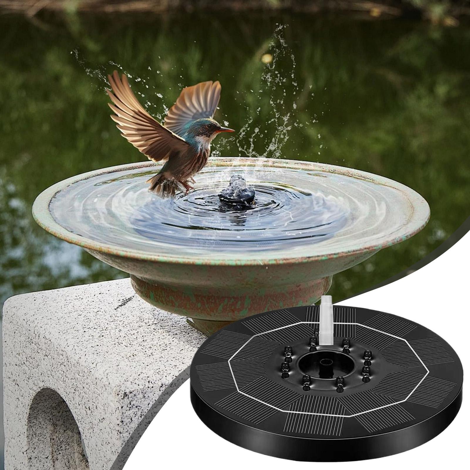 Bomba de fuente solar ajustabl - Up Lighting Decor reseña y precio