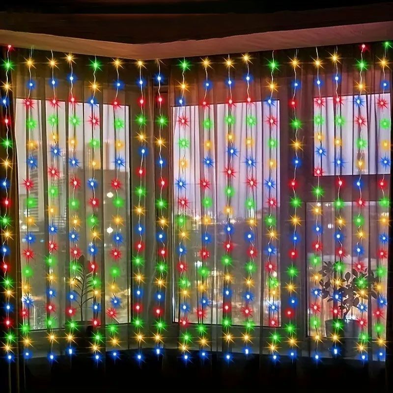 Guirnalda de luces LED para co - Fairy Light Curtain reseña y precio