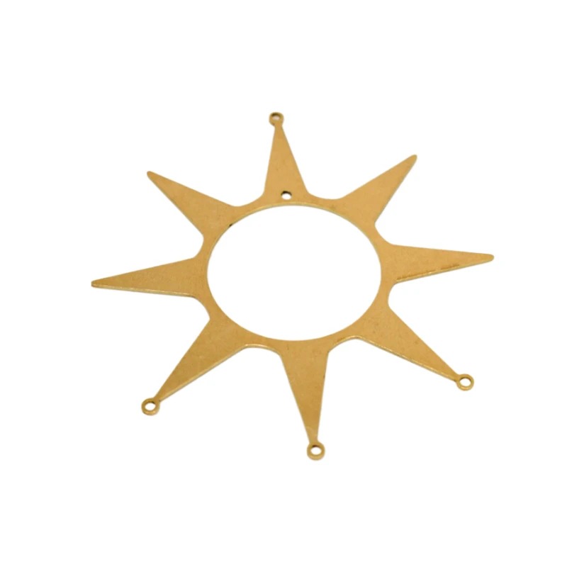Colgante de sol de latón sin c - Pendant Lighting Christmas Decor reseña y precio