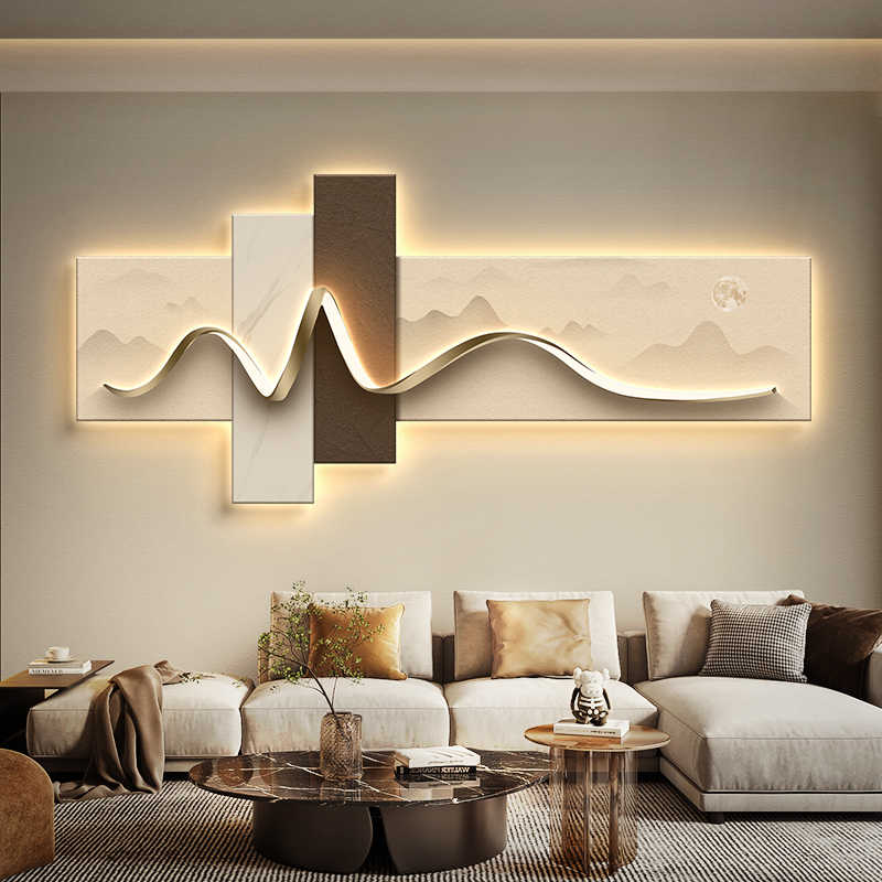 Cuadro decorativo para sala de - Ambient Lighting Decor For Room reseña y precio