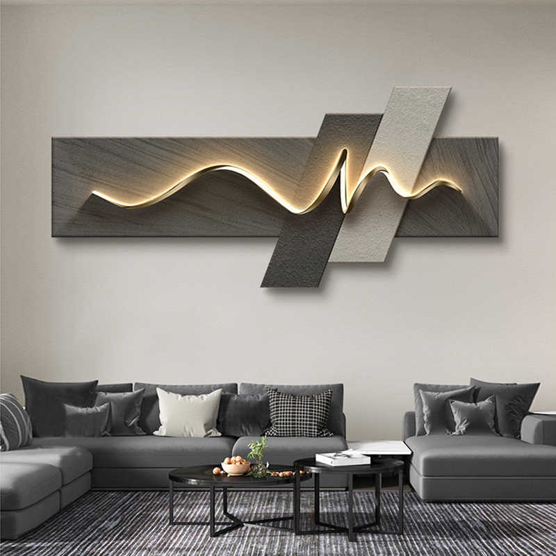 Cuadro decorativo para sala de - Ambient Lighting Decor For Room reseña y precio