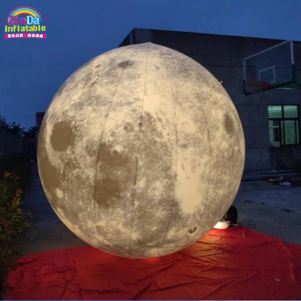 La luna inflable gigante decor - Lighting Decor Rentals reseña y precio