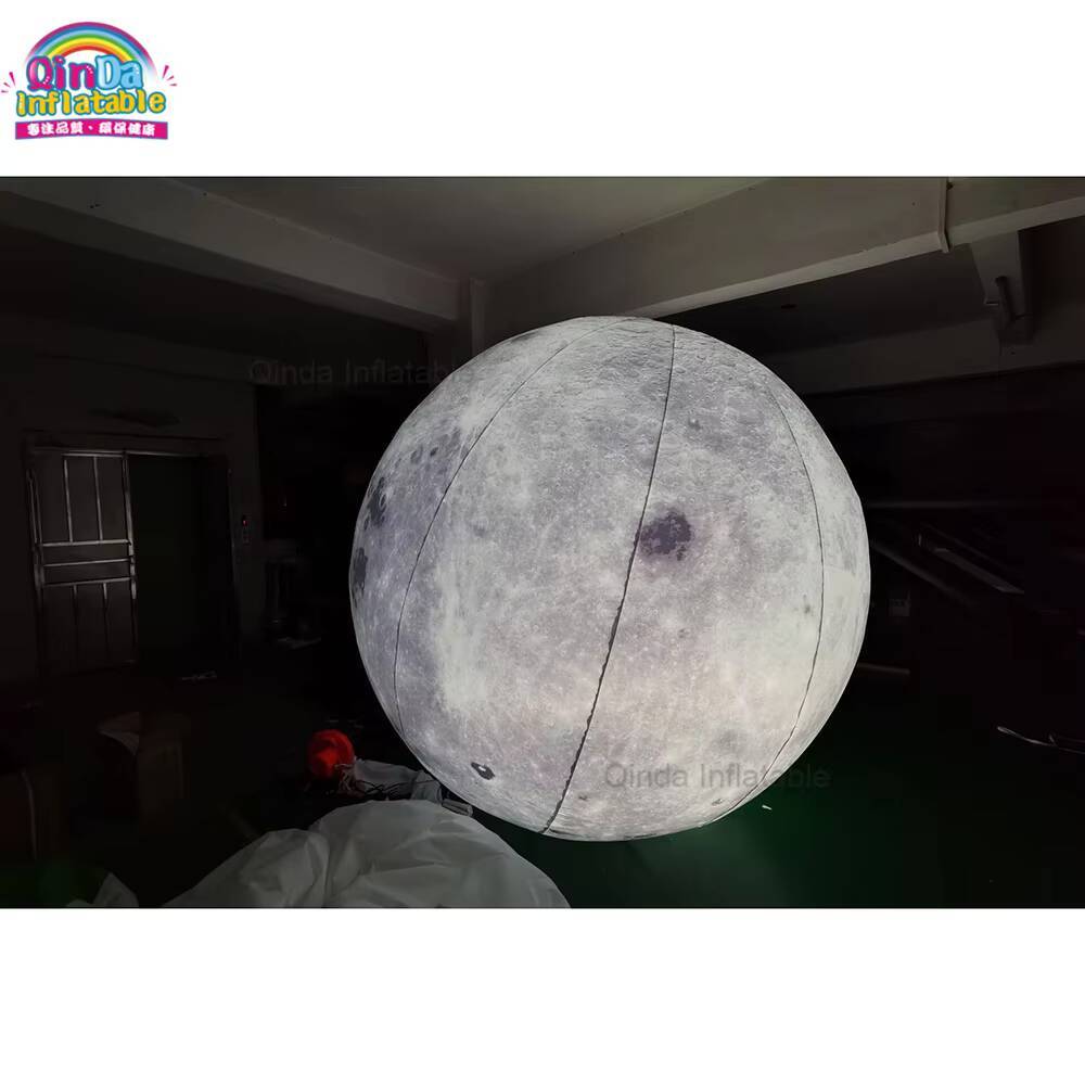 La luna inflable gigante decor - Lighting Decor Rentals reseña y precio