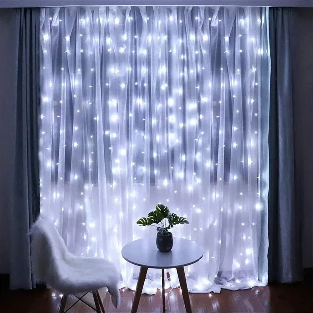 Cortina LED USB de 3/6M, 8 mod - Fairy Light Curtain reseña y precio