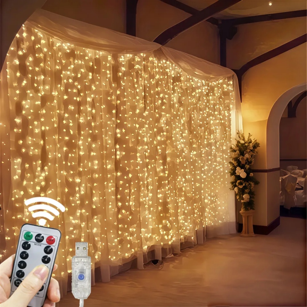 Guirnalda de Luces LED de 3/6m - Fairy Light Curtain reseña y precio