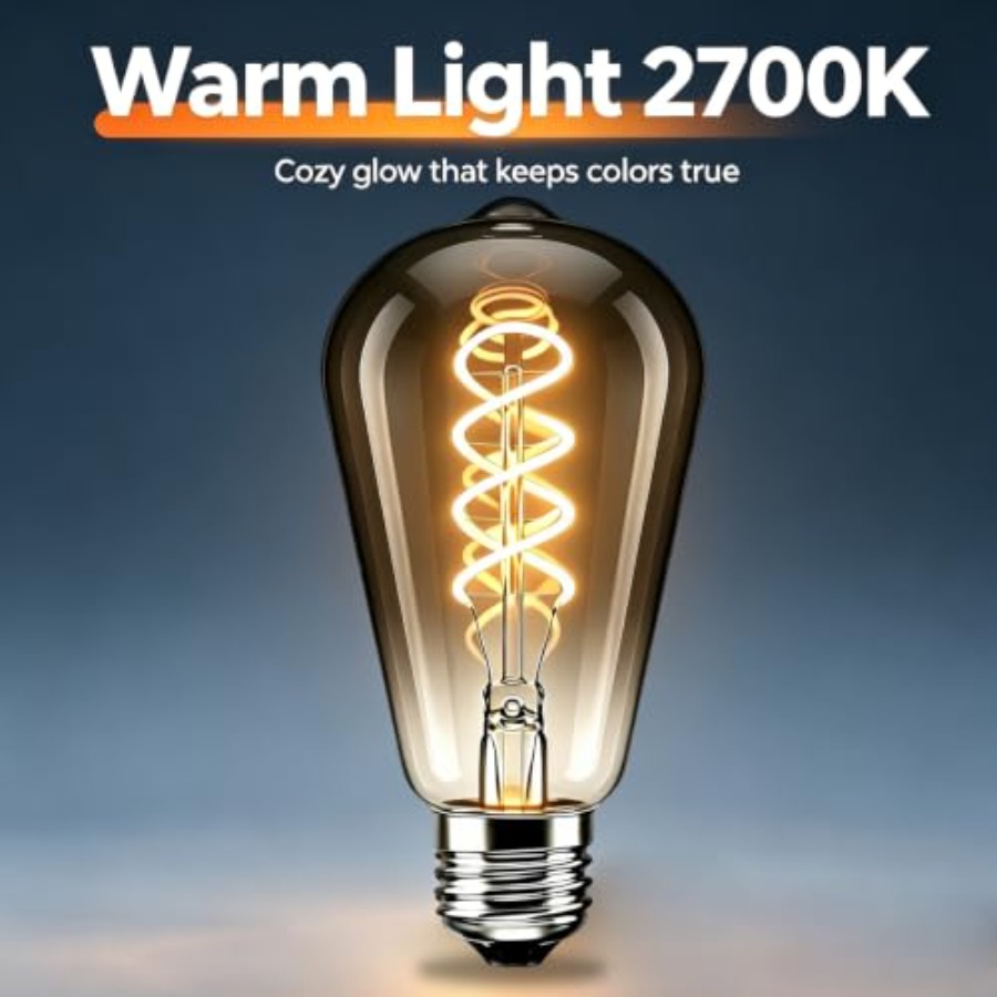 Paquete de 4 Bombillas LED Edi - Led Lighting Decor reseña y precio