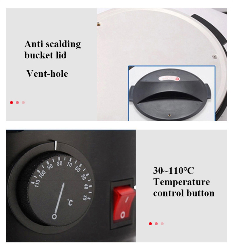 Melter de cera de acero inoxid - Wax Melter Electric reseña y precio