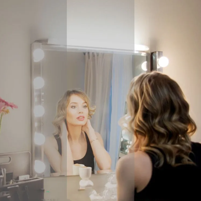 Espejo de Maquillaje LED con L - Touch Dimmer Lamp reseña y precio