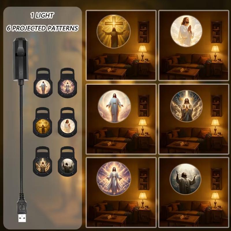 Lámpara de Proyección USB con  - Ambient Lighting Decor For Room reseña y precio