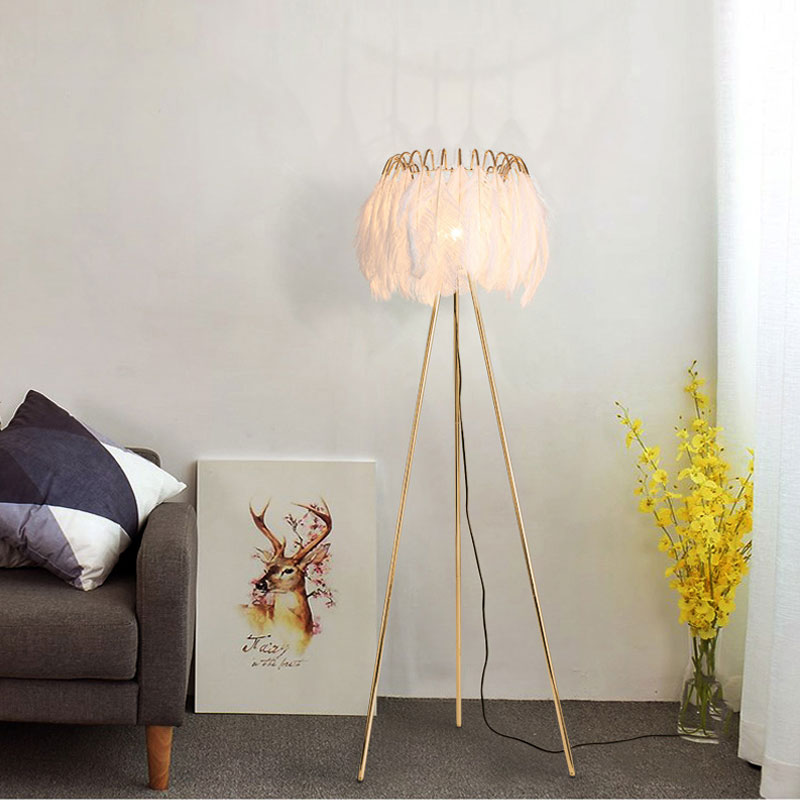Lámpara de pie moderna para sa - Floor Lamp Tripod reseña y precio