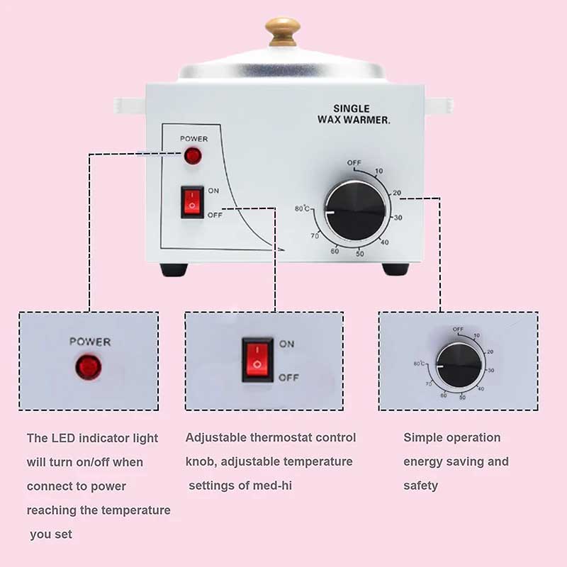 Calentador de cera eléctrico d - Wax Melter Electric reseña y precio