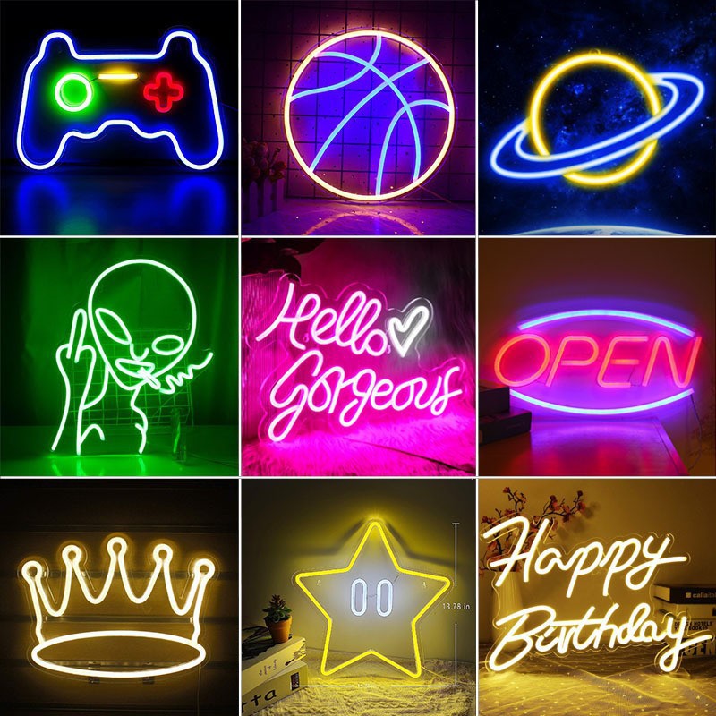 Letrero de Neón LED Personaliz - Pendant Lighting Christmas Decor reseña y precio